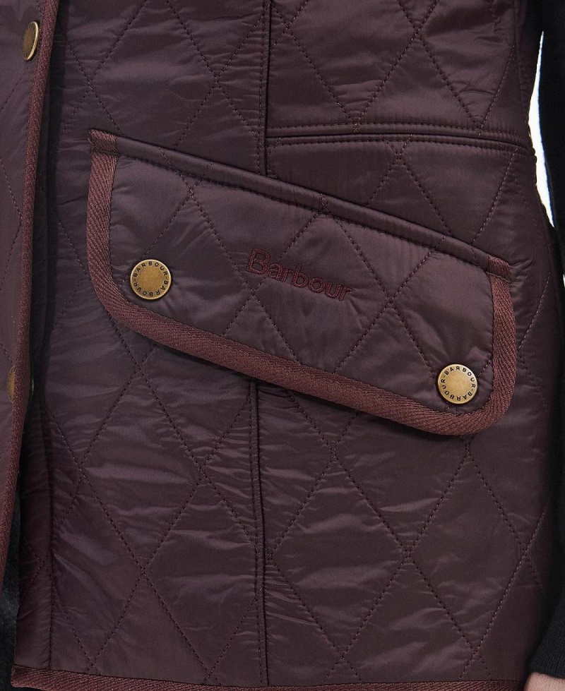 Geaca Dama Barbour Cavalry Gilet Violet | Romania_BAR38365