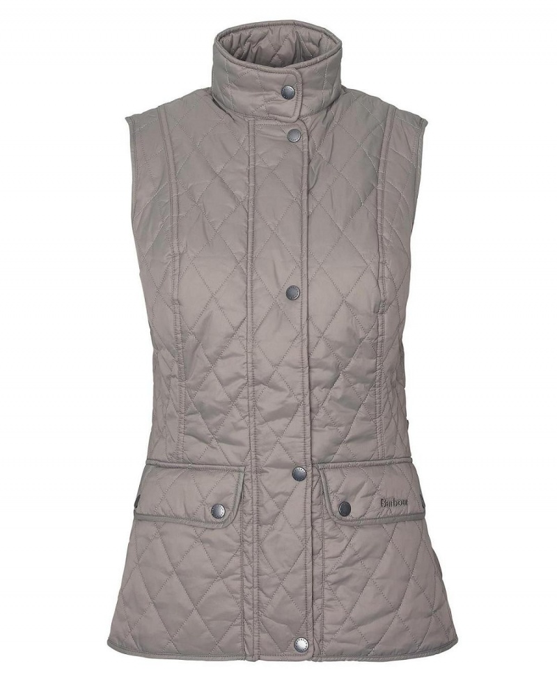 Geaca Dama Barbour Otterburn Gilet Bej | Romania_BAR44688