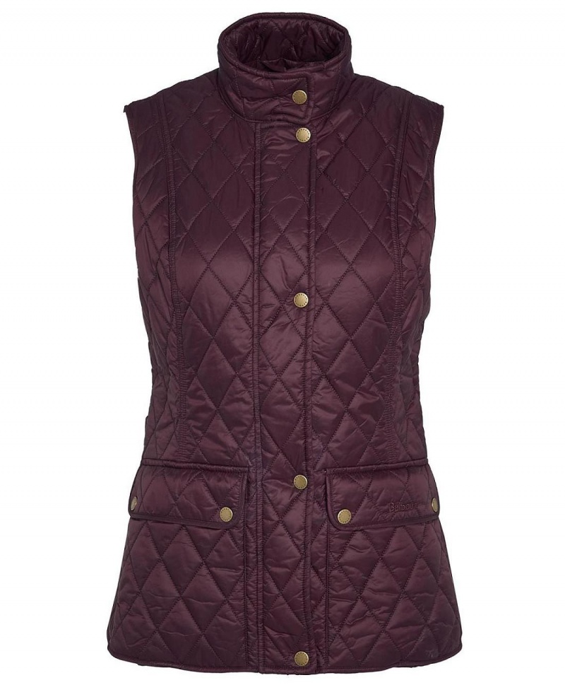 Geaca Dama Barbour Otterburn Gilet Rosii | Romania_BAR58272