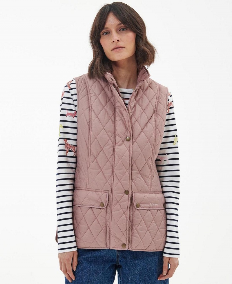 Geaca Dama Barbour Otterburn Gilet Roz | Romania_BAR16264