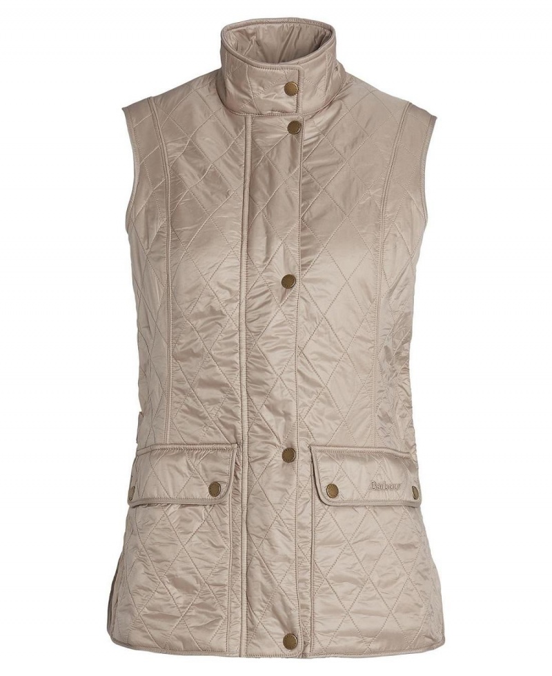 Geaca Dama Barbour Wray Gilet Bej | Romania_BAR52181