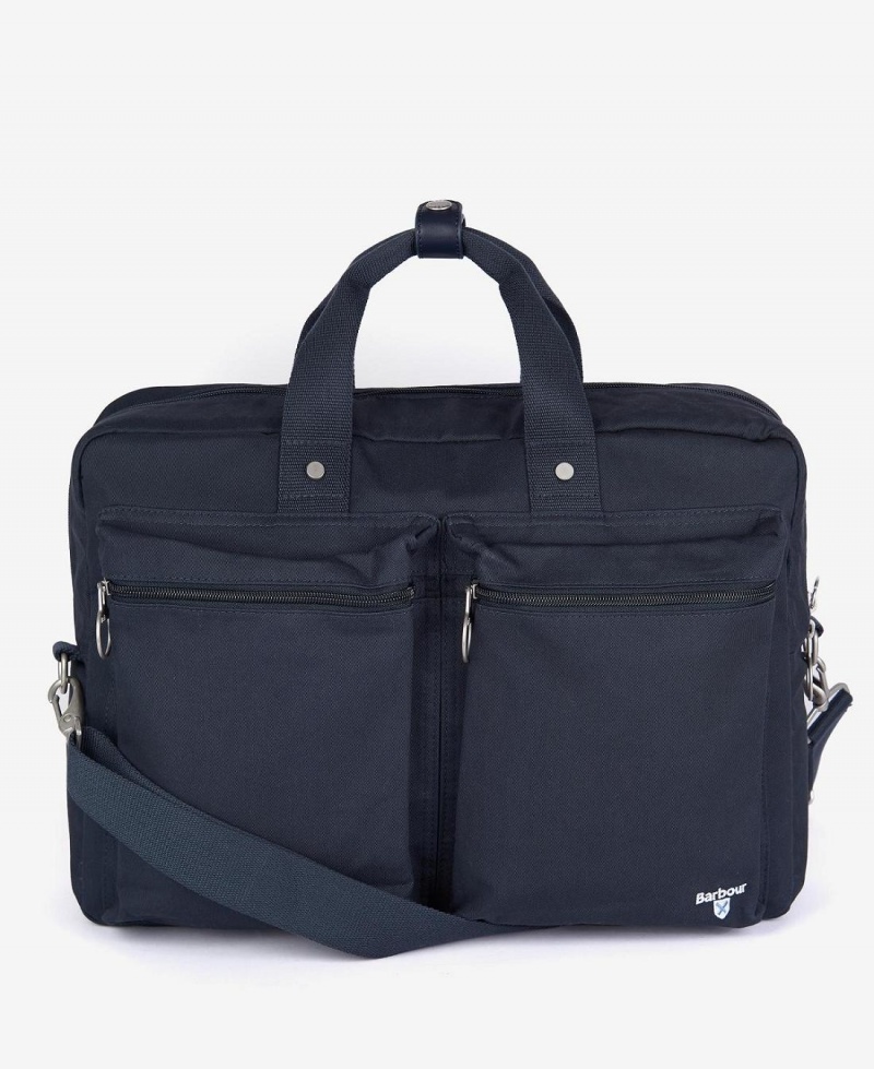 Geanta Barbati Barbour Cascade Three-Way Laptop Bag Bleumarin | Romania_BAR21373