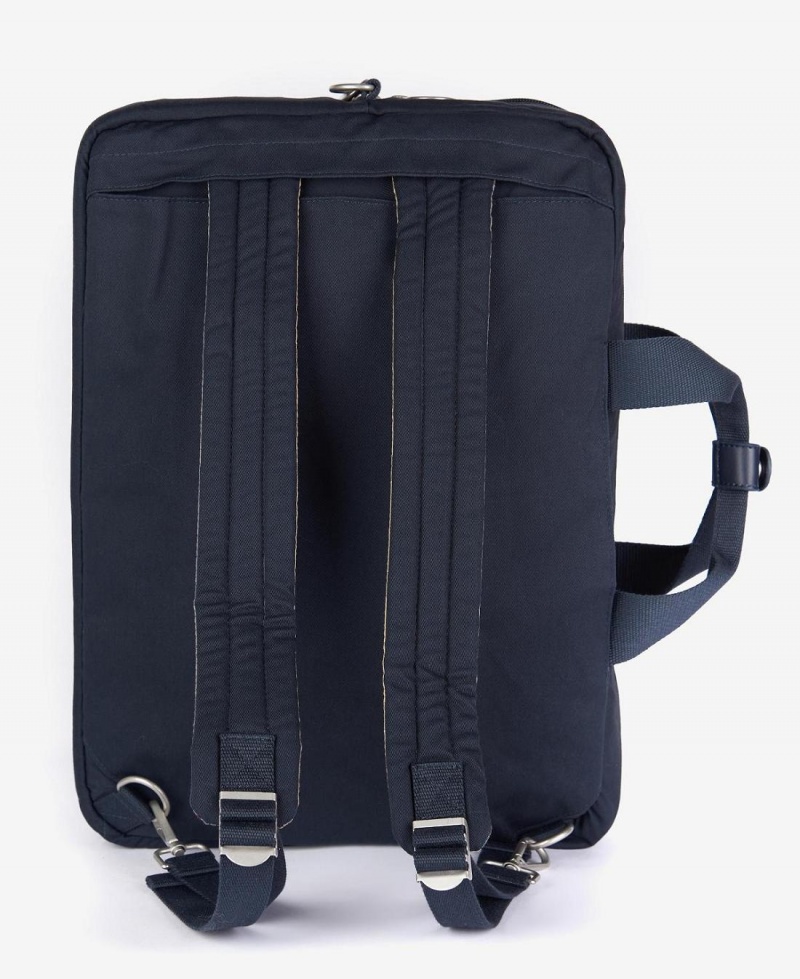 Geanta Barbati Barbour Cascade Three-Way Laptop Bag Bleumarin | Romania_BAR21373