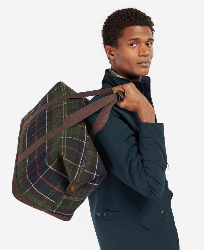 Geanta Barbati Barbour Cree Tartan Holdall Colorati | Romania_BAR25427