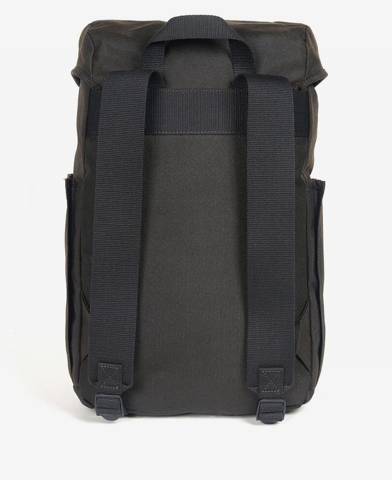 Geanta Barbati Barbour Essential Wax Backpack Masline Verzi | Romania_BAR12948