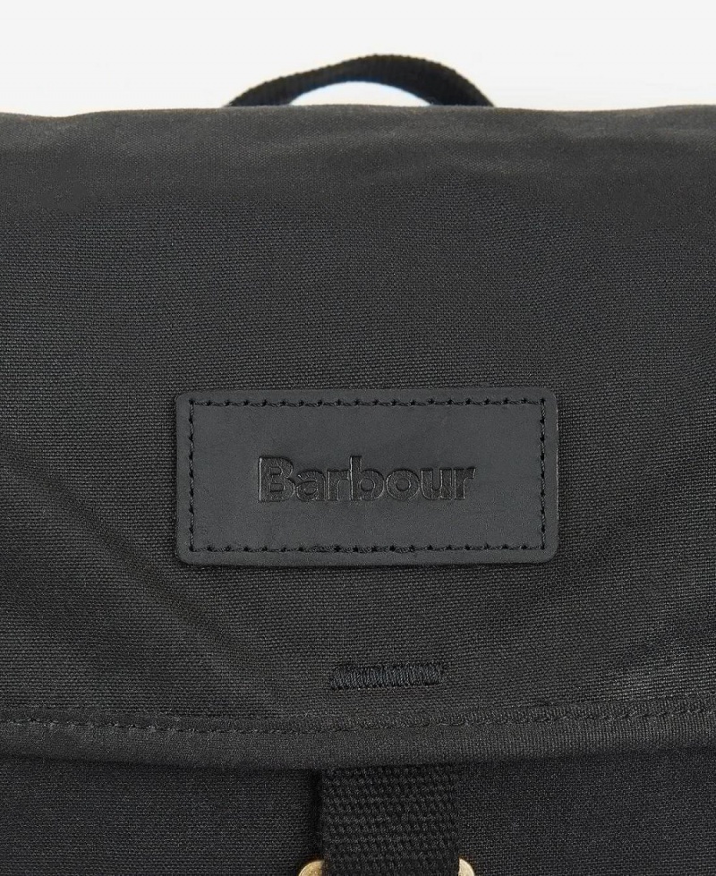 Geanta Barbati Barbour Essential Wax Backpack Negrii | Romania_BAR70406