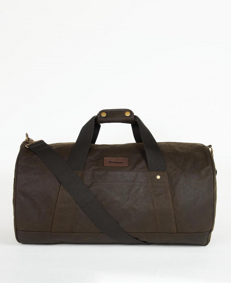 Geanta Barbati Barbour Explorer Wax Duffle Bag Masline Verzi | Romania_BAR37778