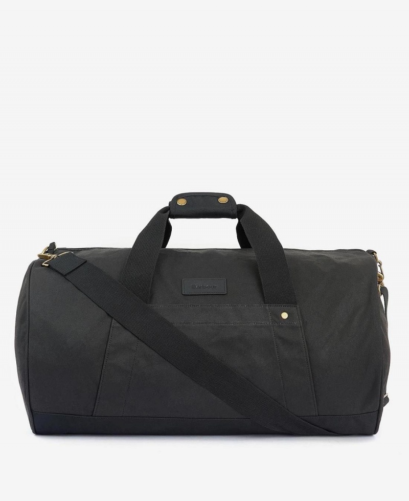 Geanta Barbati Barbour Explorer Wax Duffle Bag Negrii | Romania_BAR71426