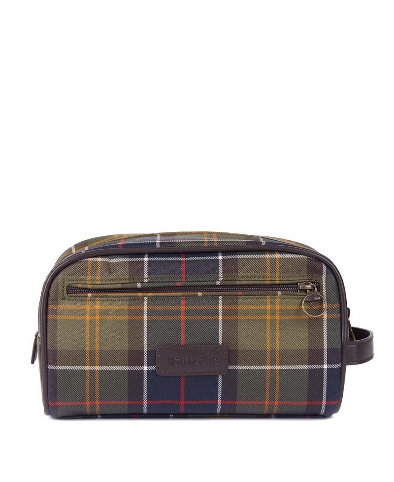 Geanta Barbati Barbour Tartan Washbag Colorati | Romania_BAR92016