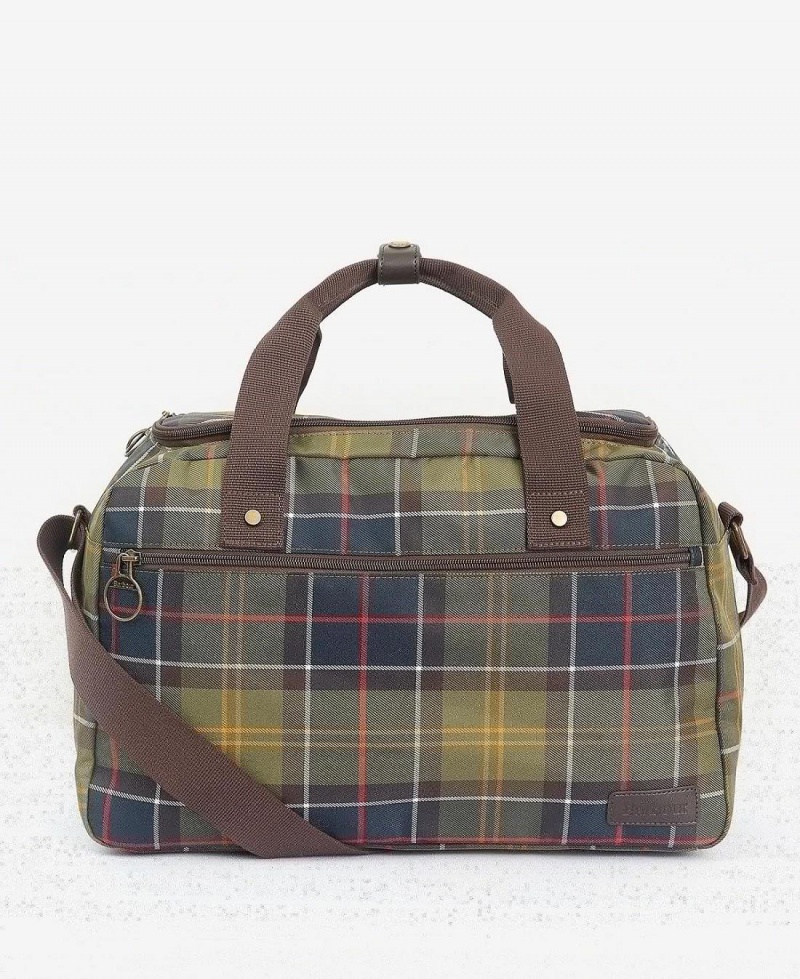 Geanta Barbati Barbour Torridon Tartan Flight Bag Colorati | Romania_BAR58965