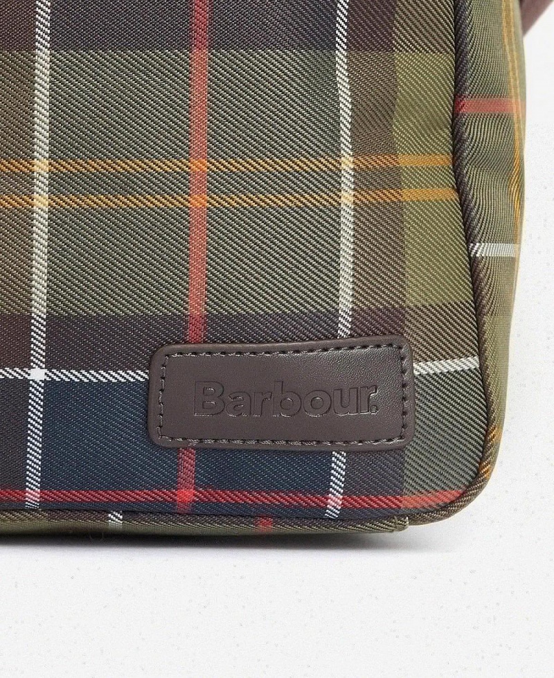 Geanta Barbati Barbour Torridon Tartan Flight Bag Colorati | Romania_BAR58965