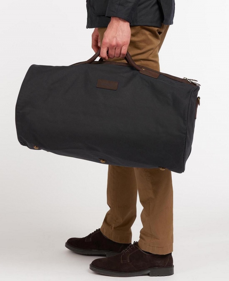 Geanta Barbati Barbour Wax Holdall Bleumarin | Romania_BAR63716