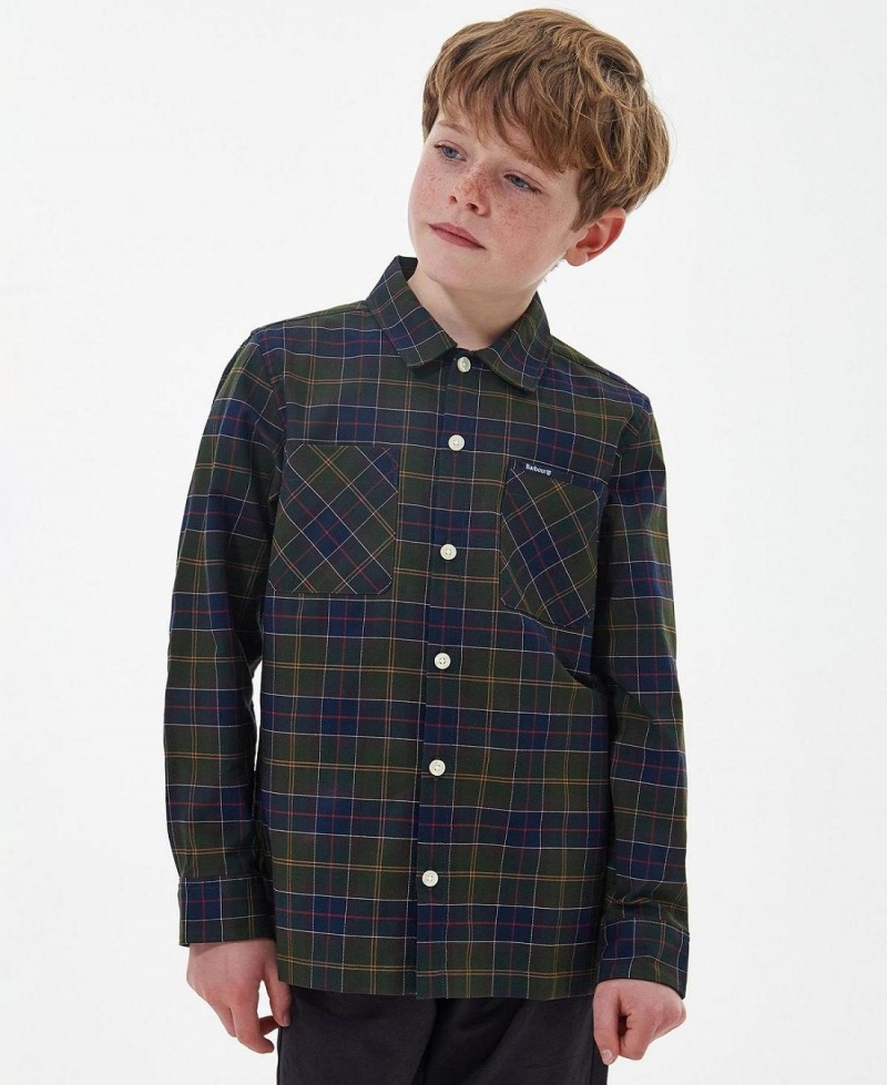 Haine Copii Barbour Boys' Clasici Shirt Colorati | Romania_BAR47184