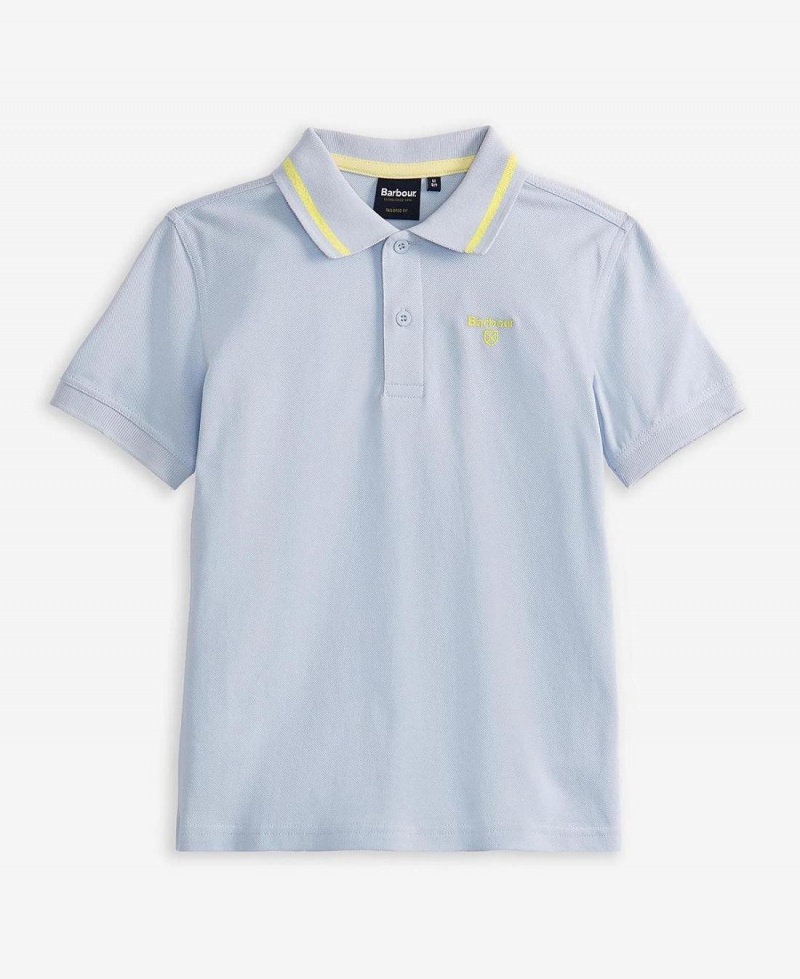 Haine Copii Barbour Boys' Oakside Polo Shirt Albastri | Romania_BAR30188