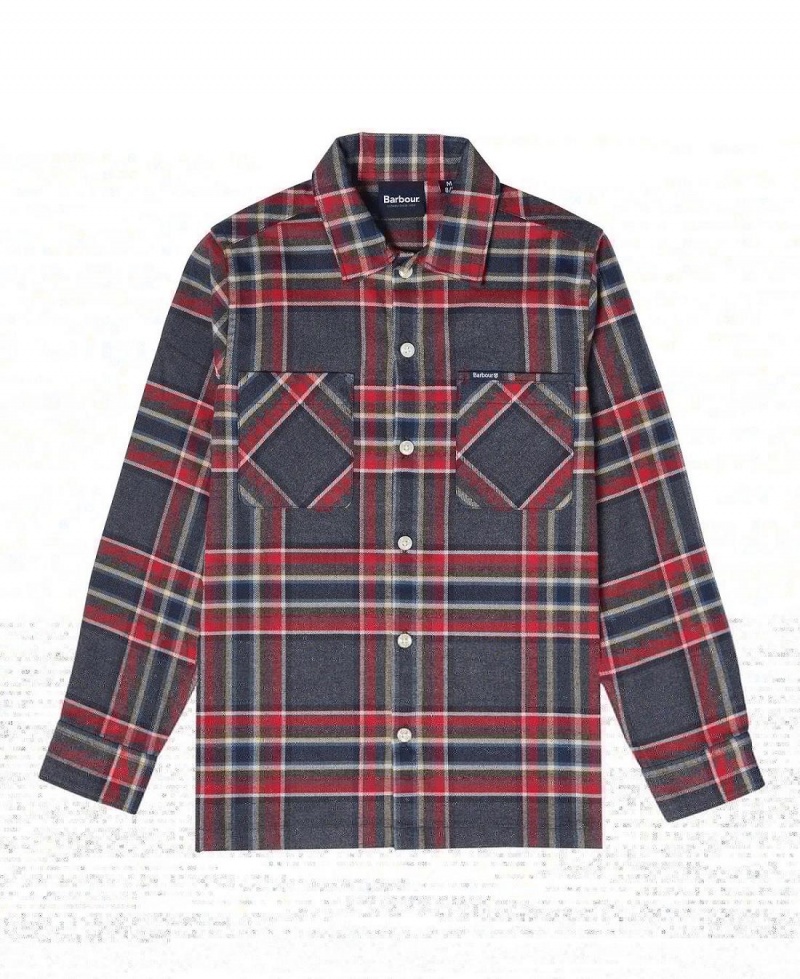 Haine Copii Barbour Boys' Portdown Shirt Gri | Romania_BAR38271