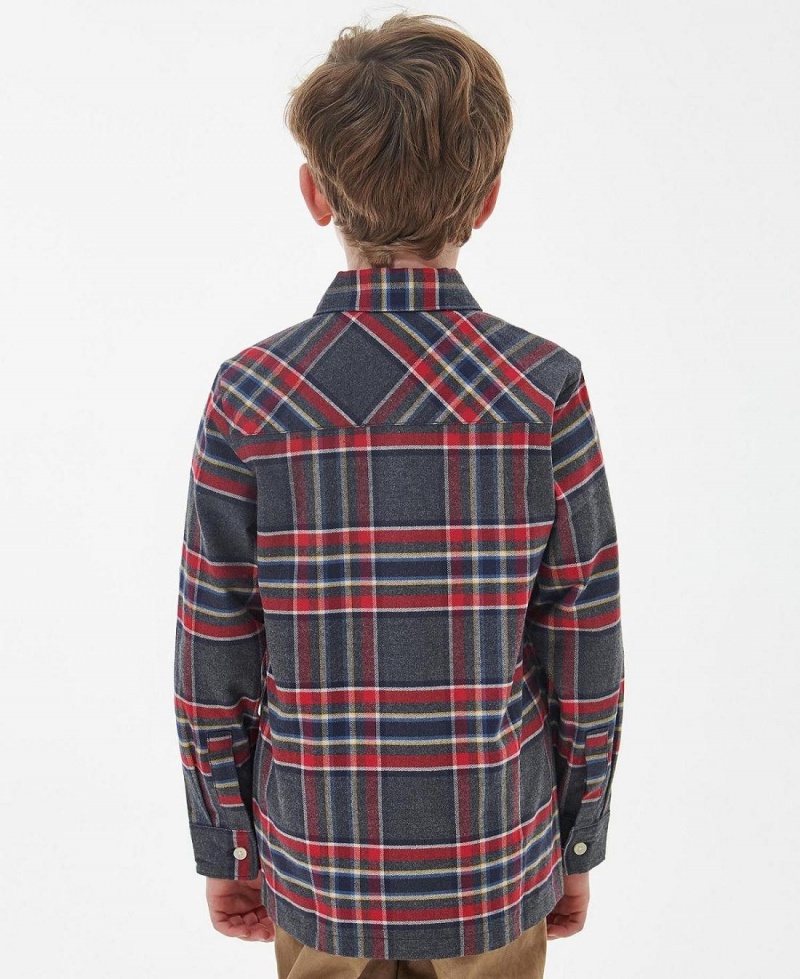 Haine Copii Barbour Boys' Portdown Shirt Gri | Romania_BAR38271