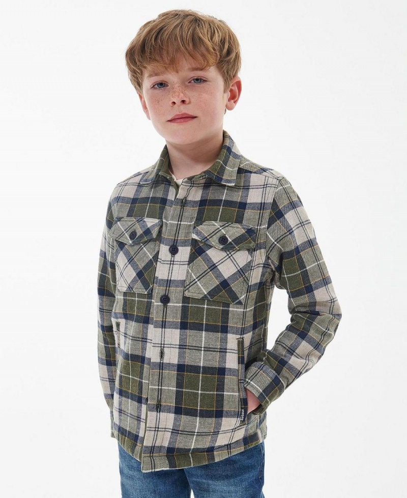 Haine Copii Barbour Boys Tartan Overshirt Colorati | Romania_BAR58006