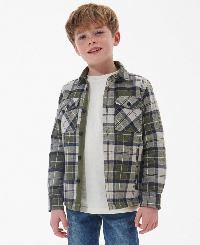 Haine Copii Barbour Boys Tartan Overshirt Colorati | Romania_BAR58006