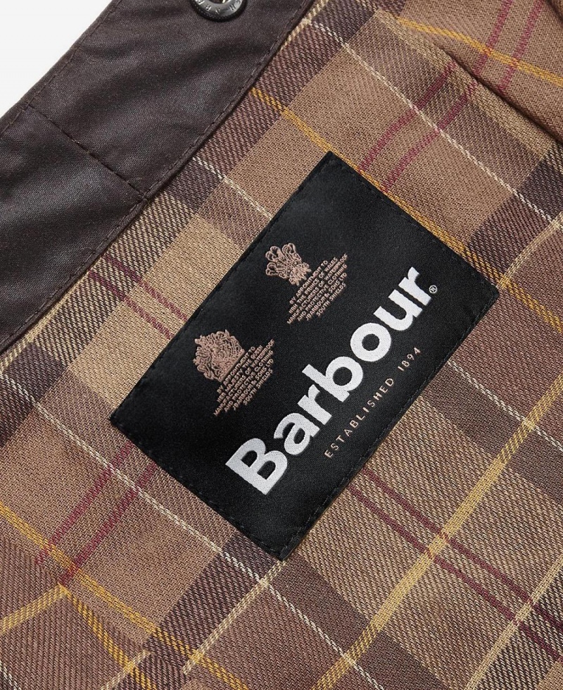 Liner / Hood Barbati Barbour Wax Bumbac Hood Maro | Romania_BAR65311