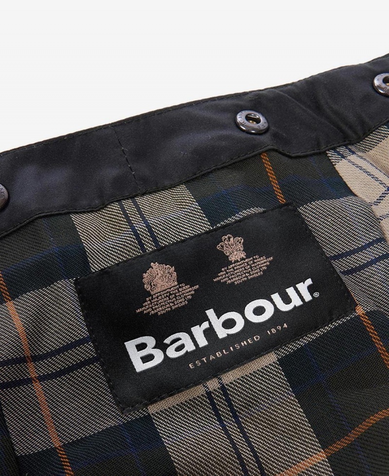 Liner / Hood Barbati Barbour Wax Bumbac Hood Masline Verzi | Romania_BAR58819