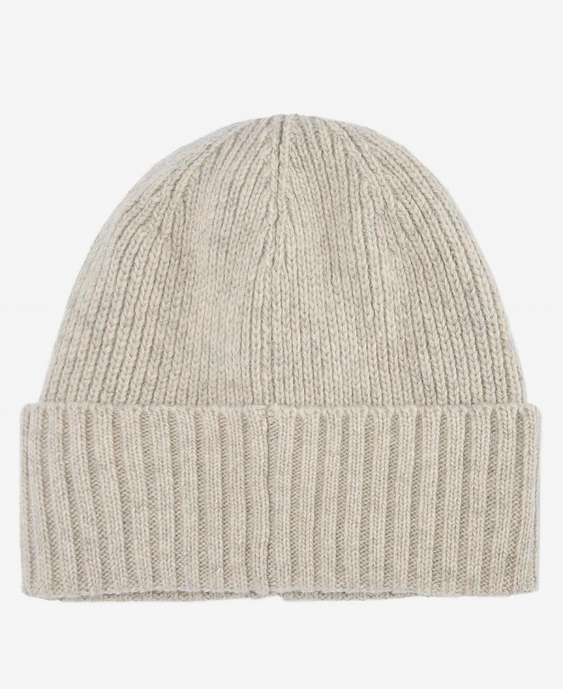 Palarie Barbati Barbour Carlton Beanie Albi | Romania_BAR85174