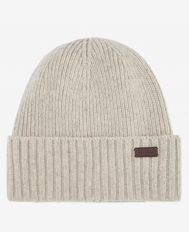 Palarie Barbati Barbour Carlton Beanie Albi | Romania_BAR85174