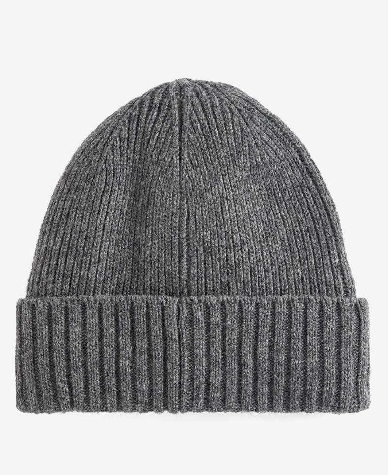 Palarie Barbati Barbour Carlton Beanie Gri | Romania_BAR61536