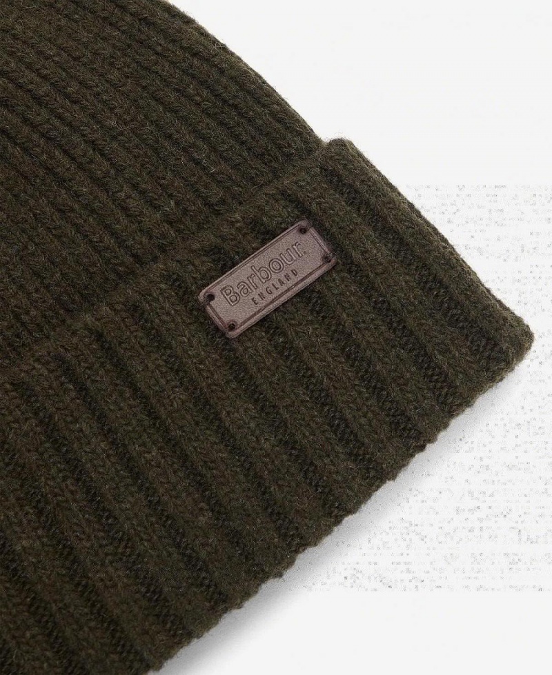 Palarie Barbati Barbour Carlton Beanie Verzi | Romania_BAR86149