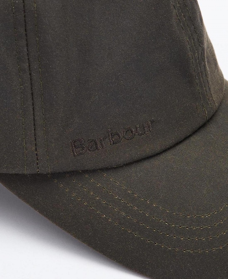 Palarie Barbati Barbour Wax Sports Masline Verzi | Romania_BAR71696