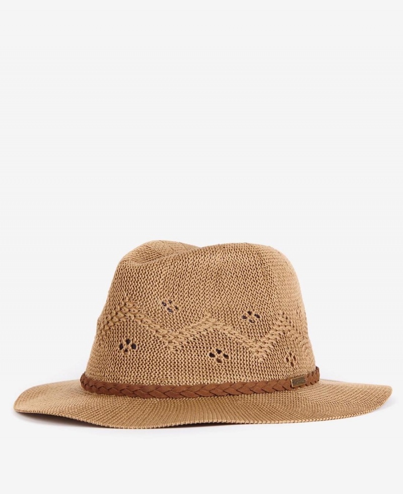 Palarie Dama Barbour Flowerdale Trilby Maro | Romania_BAR46716