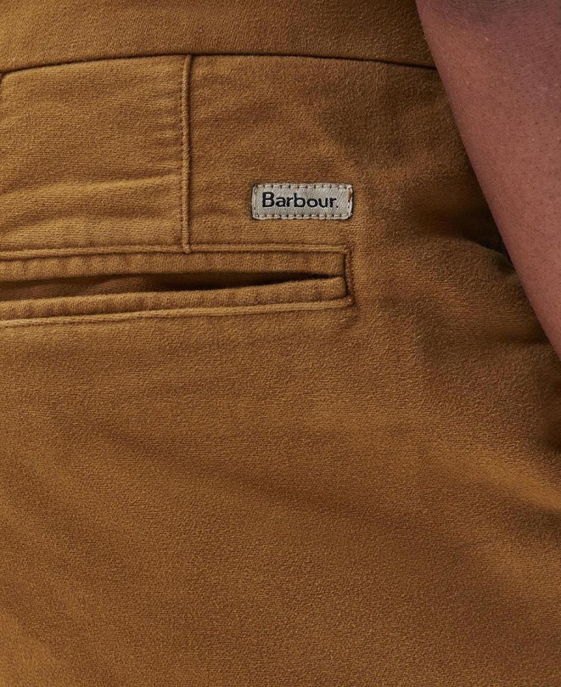 Pantaloni Barbati Barbour Neuston Moleskin Trousers Bej | Romania_BAR35057