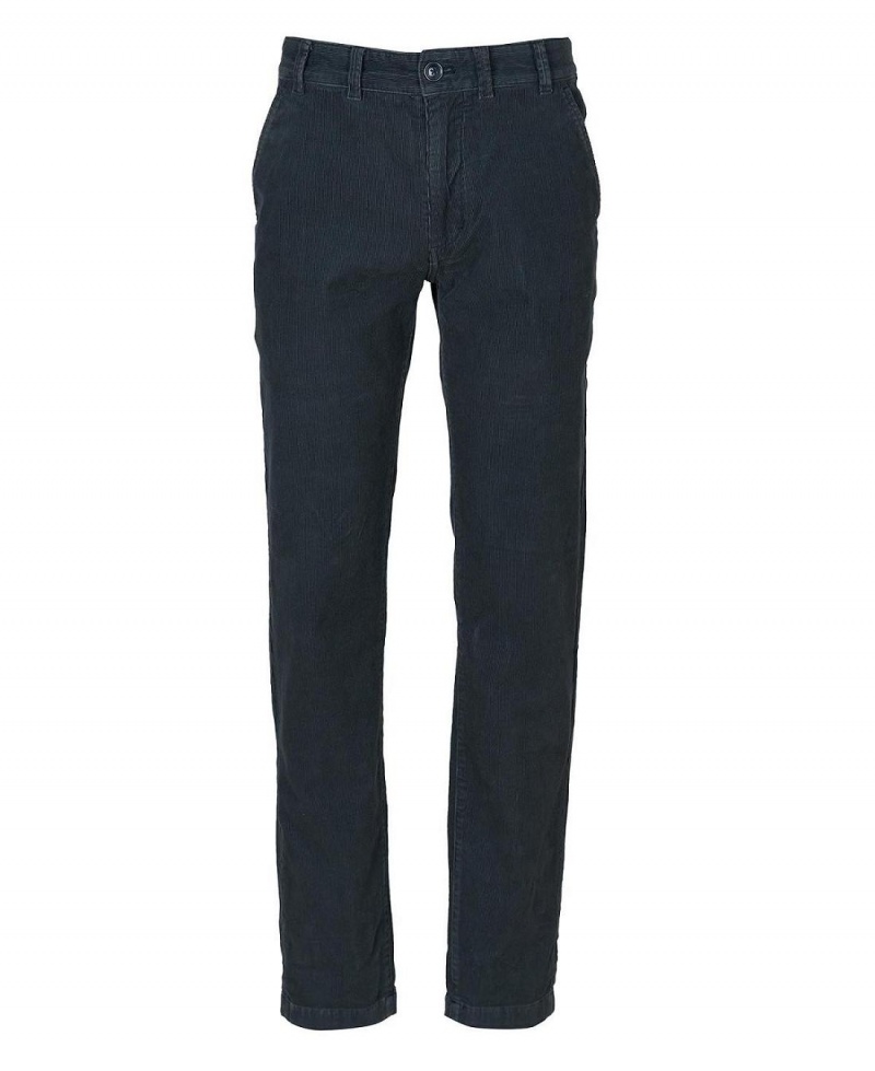 Pantaloni Barbati Barbour Neuston Stretch-Cord Trousers Albastri | Romania_BAR16005