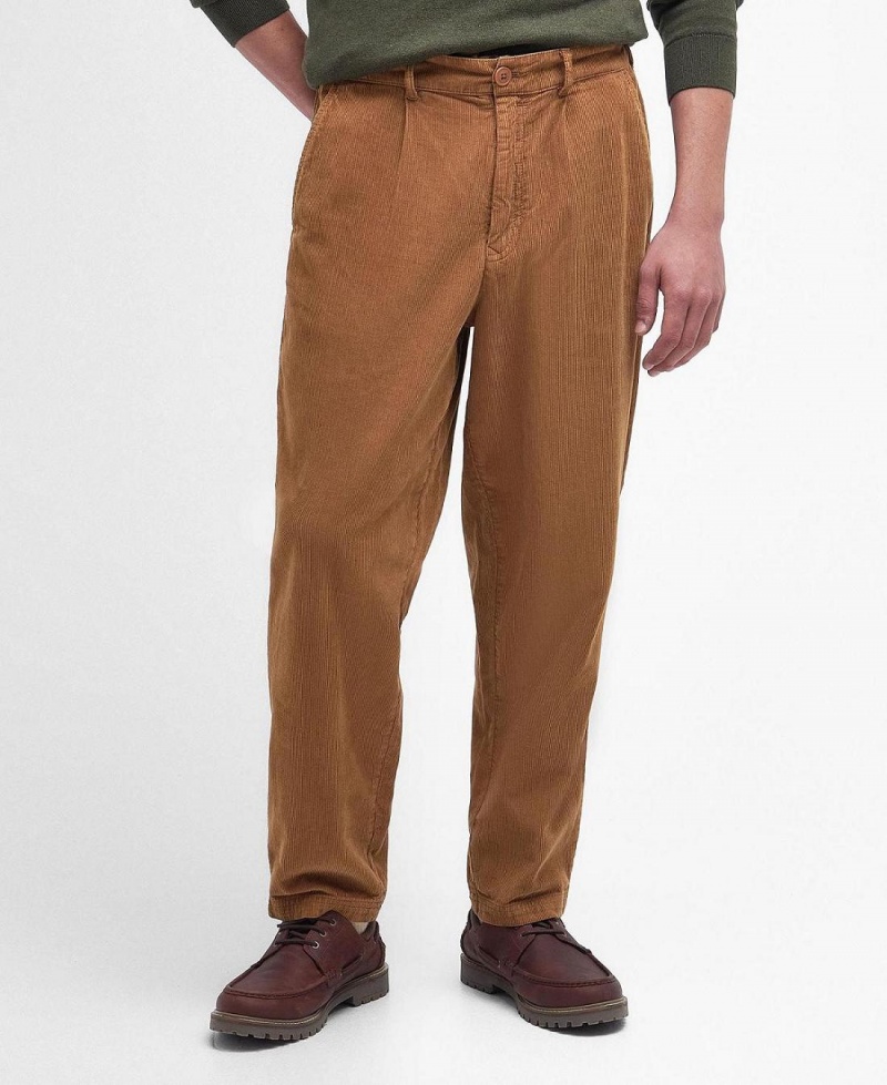 Pantaloni Barbati Barbour Spedwell Trousers Portocalii | Romania_BAR61812