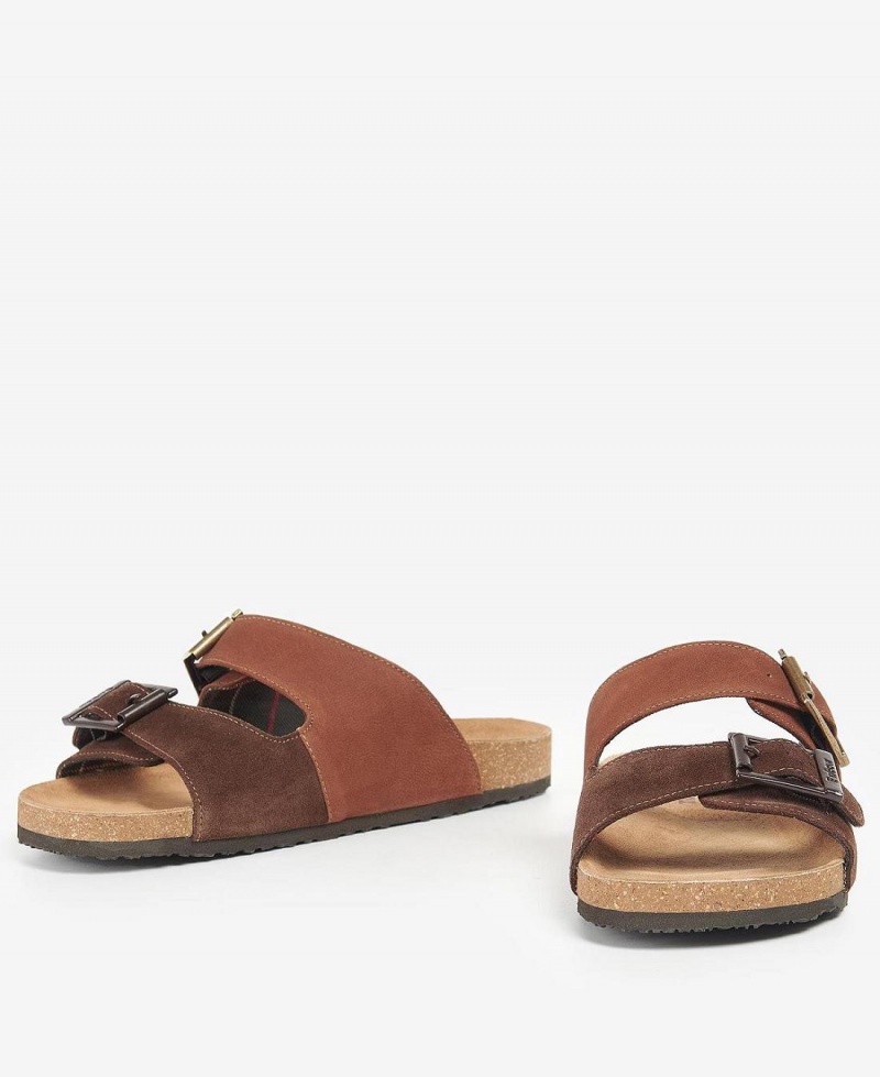 Pantofi Barbati Barbour Barbour Mitchell Sandals Maro | Romania_BAR52665