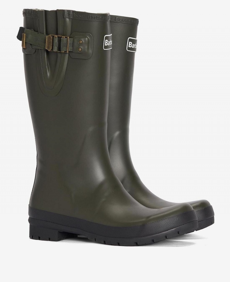 Pantofi Barbati Barbour Cirrus Wellingtons Masline Verzi | Romania_BAR79313