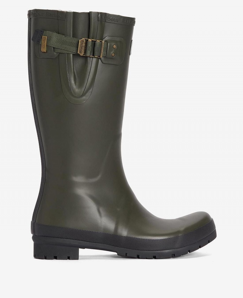 Pantofi Barbati Barbour Cirrus Wellingtons Masline Verzi | Romania_BAR79313