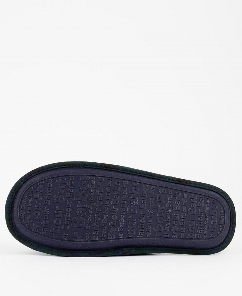 Pantofi Barbati Barbour Foley Slippers Negrii | Romania_BAR75026