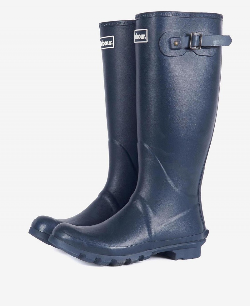 Pantofi Barbati Barbour Men's Bede Wellington Boots Bleumarin | Romania_BAR82761