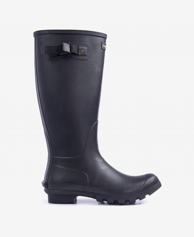 Pantofi Barbati Barbour Men's Bede Wellington Boots Negrii | Romania_BAR39224