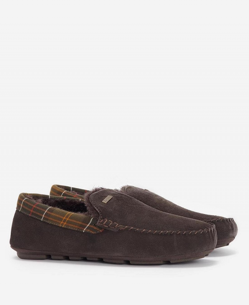 Pantofi Barbati Barbour Monty Slippers Maro | Romania_BAR21618