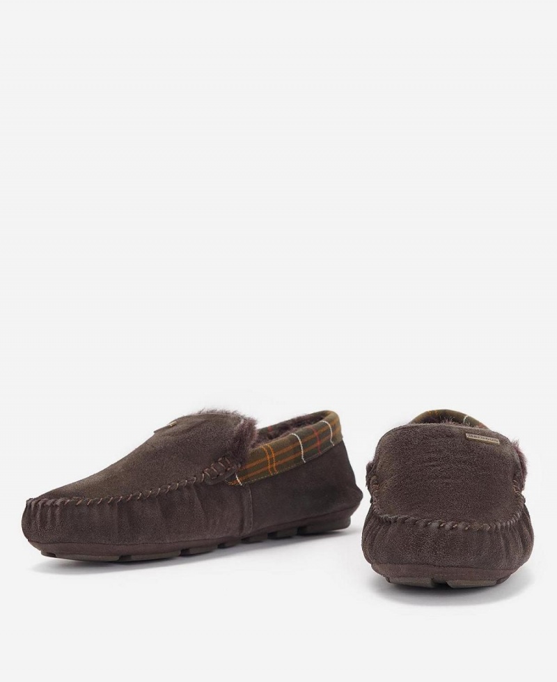 Pantofi Barbati Barbour Monty Slippers Maro | Romania_BAR21618