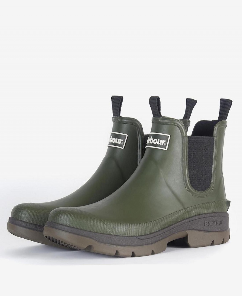 Pantofi Barbati Barbour Nimbus Wellingtons Masline Verzi | Romania_BAR99277