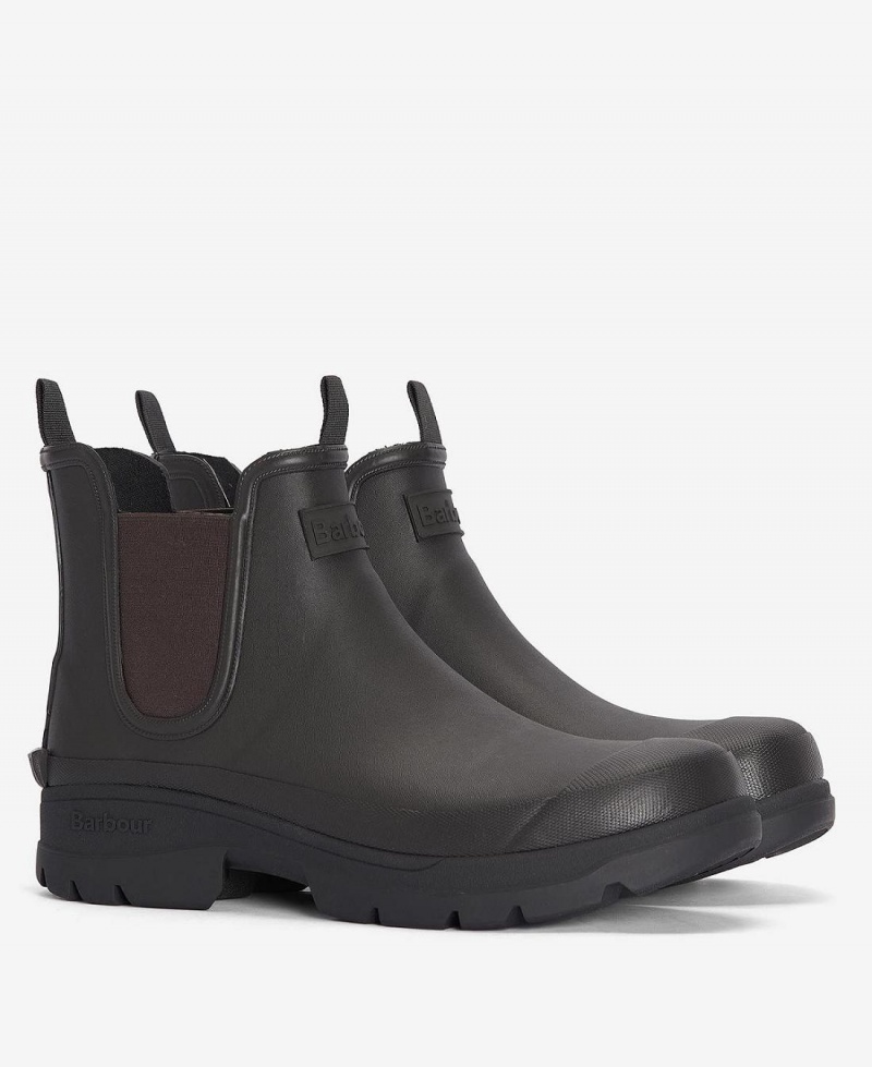 Pantofi Barbati Barbour Nimbus Wellingtons Negrii | Romania_BAR49889