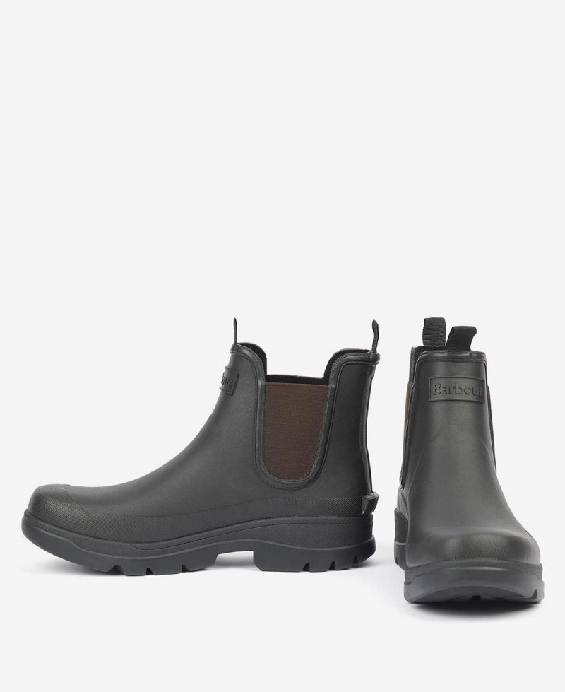 Pantofi Barbati Barbour Nimbus Wellingtons Negrii | Romania_BAR49889