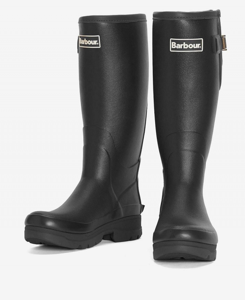 Pantofi Barbati Barbour Tempest Wellingtons Negrii | Romania_BAR99184