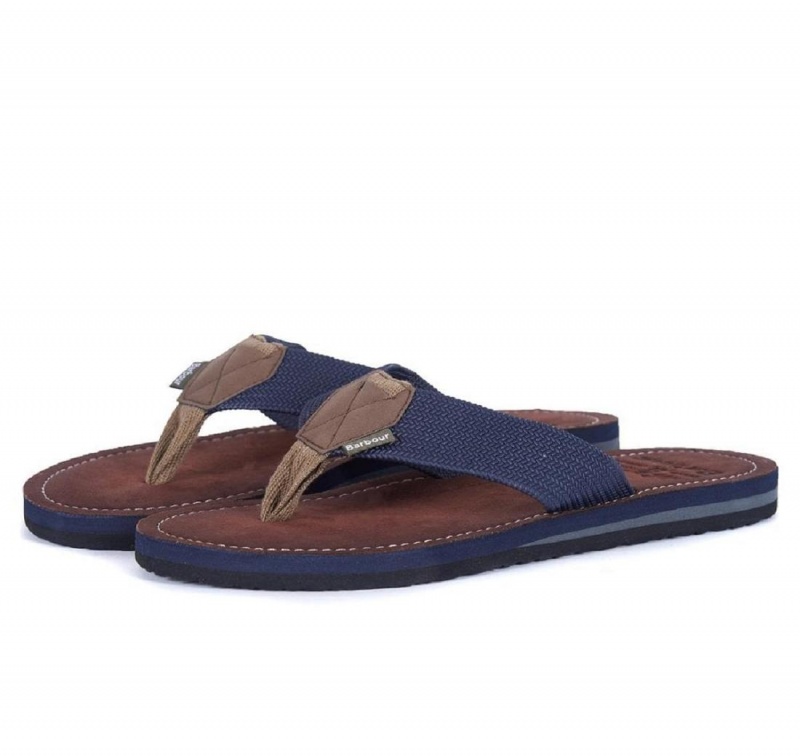 Pantofi Barbati Barbour Toeman Beach Sandal Bleumarin | Romania_BAR35979