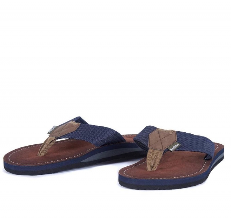 Pantofi Barbati Barbour Toeman Beach Sandal Bleumarin | Romania_BAR35979