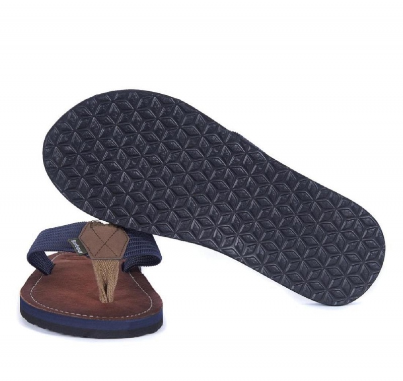 Pantofi Barbati Barbour Toeman Beach Sandal Bleumarin | Romania_BAR35979