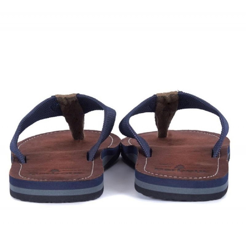 Pantofi Barbati Barbour Toeman Beach Sandal Bleumarin | Romania_BAR35979