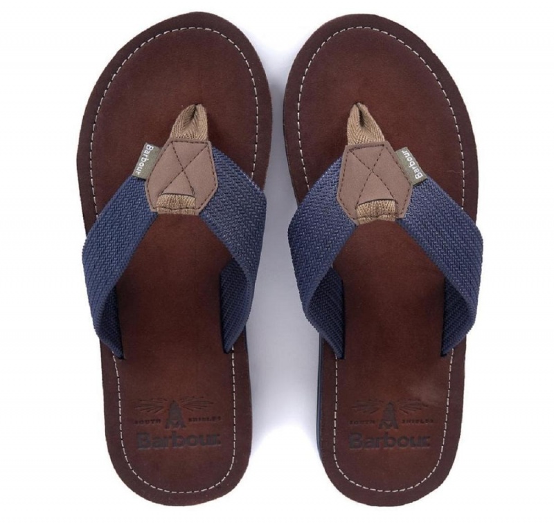 Pantofi Barbati Barbour Toeman Beach Sandal Bleumarin | Romania_BAR35979